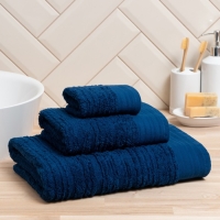 Полотенце махровое Love Life «Идеал» 70х140 см, синий, 100% хл, 450 гр/м2 Полотенце махровое Love Life «Идеал» 70х140 см, синий, 100% хл, 450 гр/м2