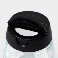 Набор баночек стеклянных для специй с пластмассовой крышкой Доляна &laquo;Отто&raquo;, 140 мл, 6,2&times;8,4 см