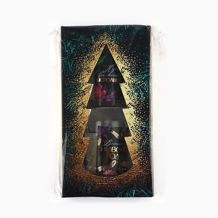 Наборновогодних свечей &laquo;Новый год: Волшебного нового года&raquo;, 9,4 х 17,8 х 5,4 см