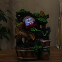 Фонтан "Птички в долине прохлады" 18х14х26,5 см (с подсветкой) Фонтан "Птички в долине прохлады" 18х14х26,5 см (с подсветкой)