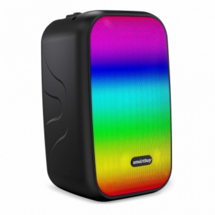 Портативная колонка Smartbuy BLOOM 3, 5 Вт, 500мАч, BT, USB, MP3, FM, RGB, черная Портативная колонка Smartbuy BLOOM 3, 5 Вт, 500мАч, BT, USB, MP3, FM, RGB, черная