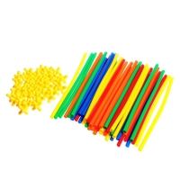 Конструктор обучающий &laquo;Соломинки&raquo;, 100 деталей