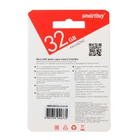 Карта памяти Smartbuy microSD, 32 Гб, SDHC, класс 10, с адаптером SD Карта памяти Smartbuy microSD, 32 Гб, SDHC, класс 10, с адаптером SD