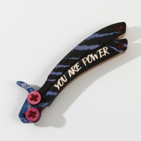 Деревянное оружие, детское сувенирное &laquo;You are power&raquo;, нож бабочка, 28,5 х 5,2 см