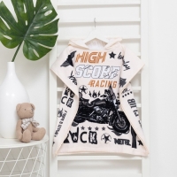 Полотенце-пончо детское махровое Крошка Я "Racing" 60*120см, 100% хлопок, 300гр/м2 Полотенце-пончо детское махровое Крошка Я "Racing" 60*120см, 100% хлопок, 300гр/м2