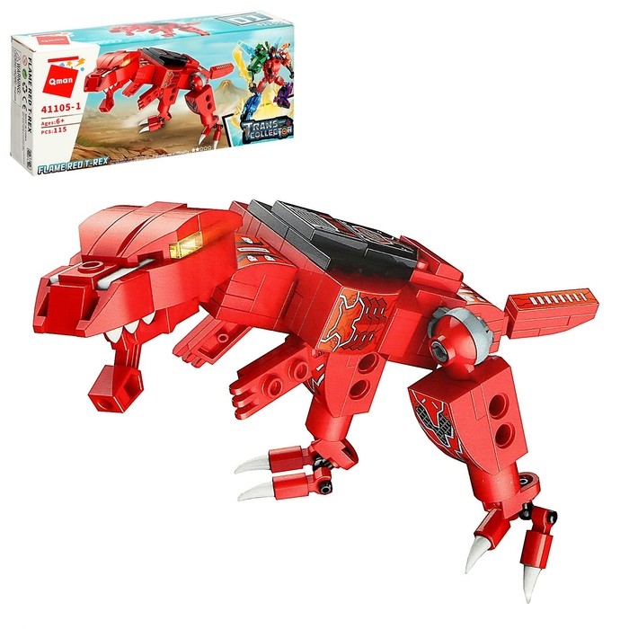 Конструктор Динобот &laquo;Вождь Тираннозавр&raquo;, 6 видов, МИКС