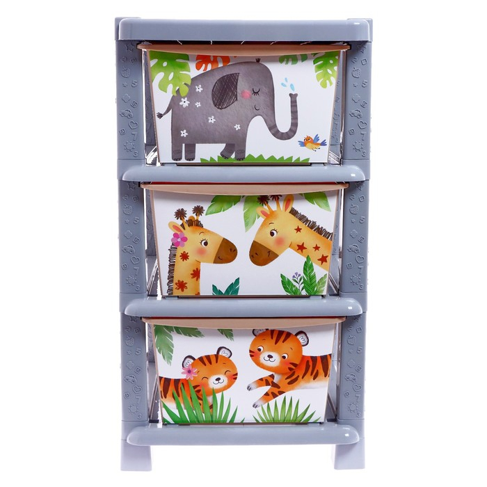 Комод детский &laquo;Счастливое детство&raquo;, 3 секции