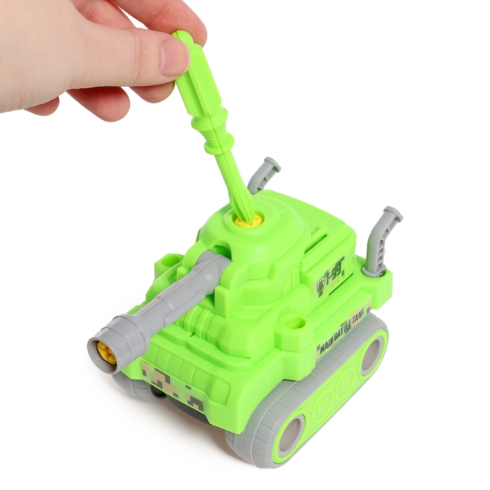 Конструктор винтовой &laquo;Робот военный&raquo;, 5 в 1