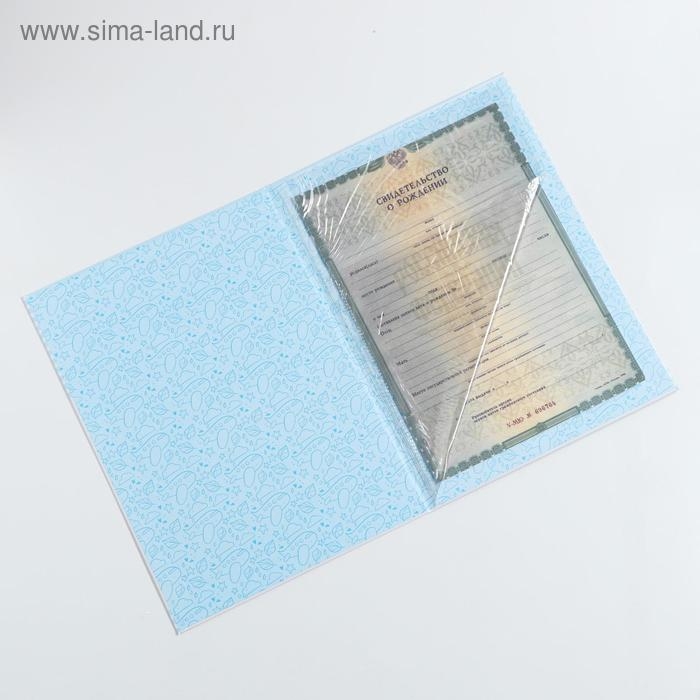 Папка для свидетельства о рождении для мальчика «Кошечка», А4 Папка для свидетельства о рождении для мальчика «Кошечка», А4
