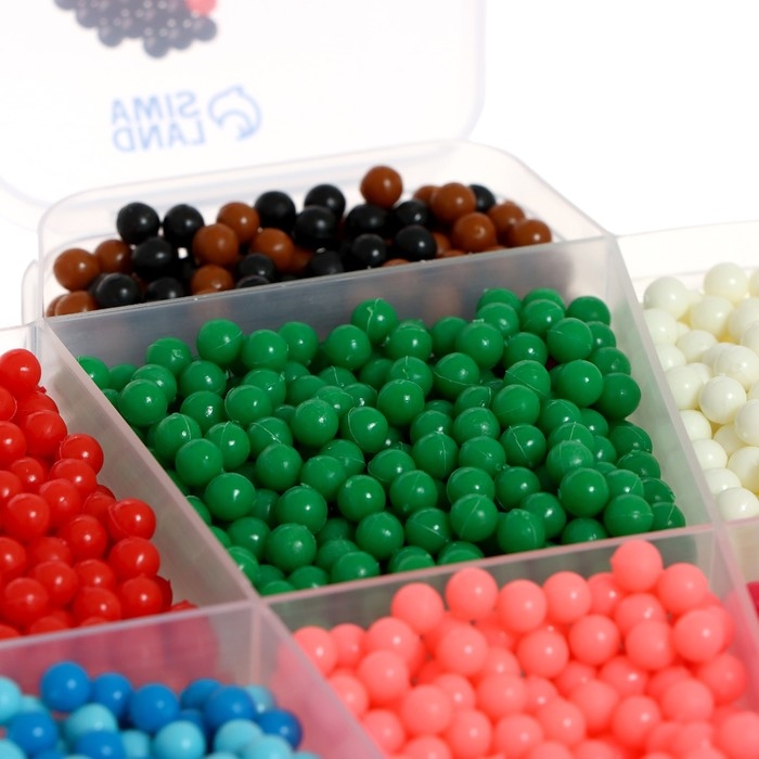 Набор шариков для аквамозаики &laquo;Ёлочка&raquo;, 2700 шариков