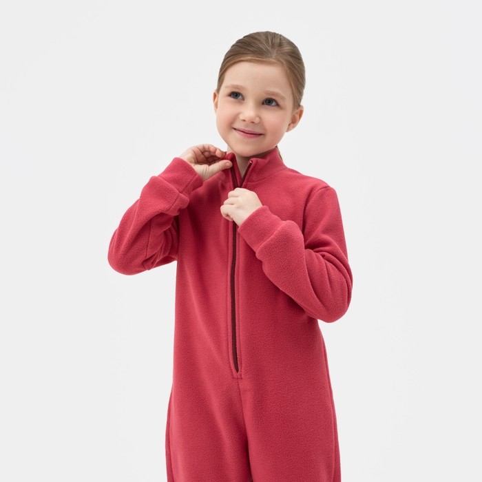 Комбинезон детский MINAKU цвет темно-розовый, размер 98