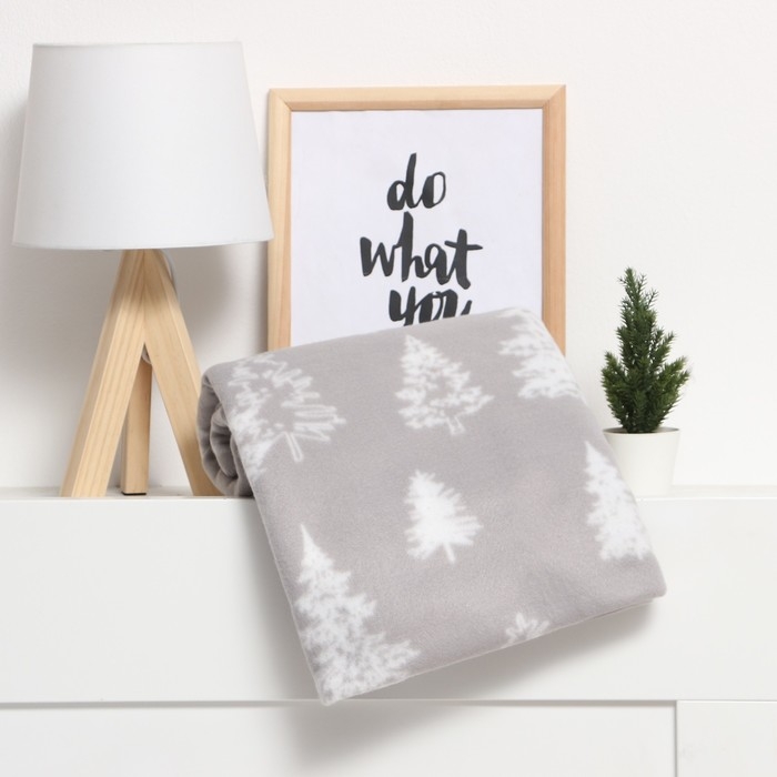 Плед Экономь и Я Плед Экономь и Я "Ёлочки" 150*130см, пл.160 г/м2, 100% п/э