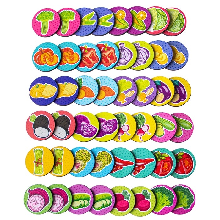 Настольная игра &laquo;Мемори. Овощи&raquo;