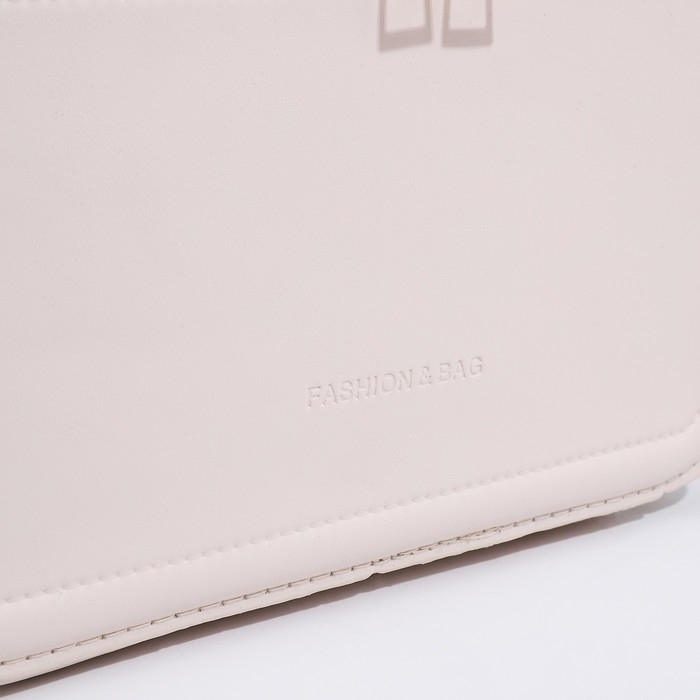 Сумка кросс-боди на молнии, цвет белый Сумка кросс-боди на молнии, цвет белый