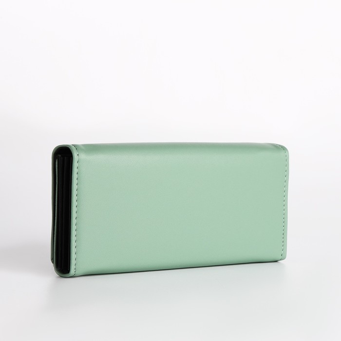 Кошелёк женский на магните, цвет зелёный Кошелёк женский на магните, цвет зелёный