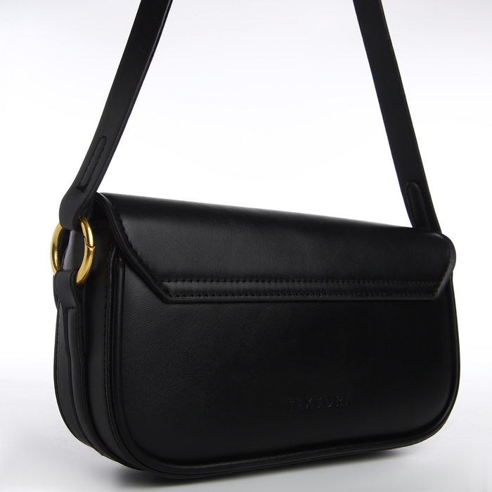 Сумка женская TEXTURA, маленький размер, цвет чёрный Сумка женская TEXTURA, маленький размер, цвет чёрный