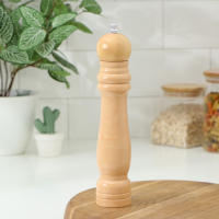 Мельница для специй Доляна &laquo;Дуновение леса&raquo;, 25&times;4,8 см, керамический механизм, цвет светлое дерево