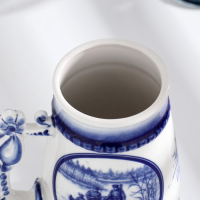 Кружка пивная "Жанровая. Охота", гжель Кружка пивная "Жанровая. Охота", гжель