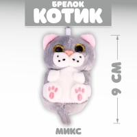 Брелок &laquo;Котик&raquo;, цвета МИКС