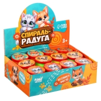 Пружинка - радуга &laquo;Милашки&raquo; d.-5см , в шоубоксе