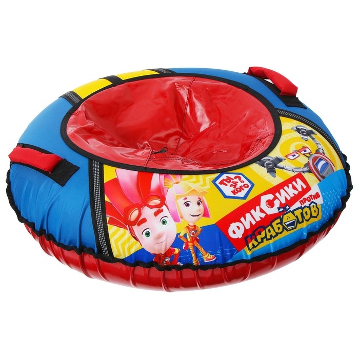 Тюбинг-ватрушка &laquo;Фиксики&raquo;, ТБ1-80, диаметр чехла 85 см