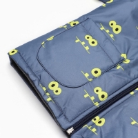 Костюм демисезонный детский, цвет синий, рост 98-104 см