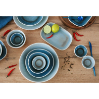 Салатник фарфоровый Magistro Ocean, 300 мл, d=12 см, цвет синий Салатник фарфоровый Magistro Ocean, 300 мл, d=12 см, цвет синий