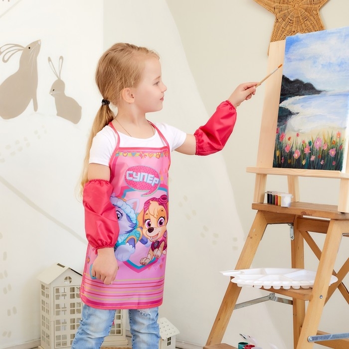 Фартук с нарукавниками детский PAW PATROL «Скай и Эверест», 49х39 см Фартук с нарукавниками детский PAW PATROL «Скай и Эверест», 49х39 см