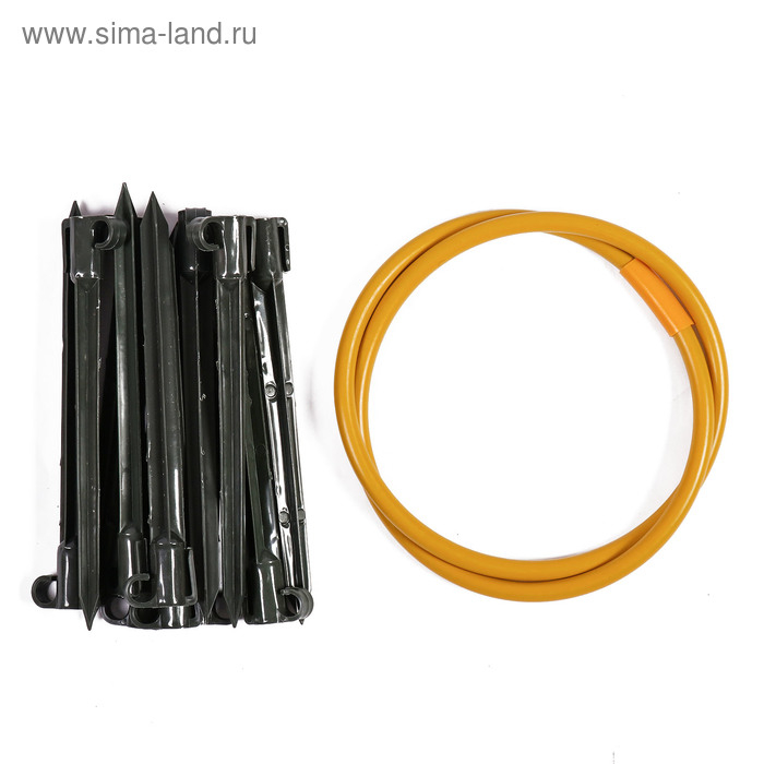 Кустодержатель, d = 50 см, h = 80 см, ножка d = 2 см, пластик, МИКС