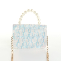 Сумка детская для девочки на клапане &laquo;Выбражулька&raquo;, цвет белый