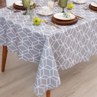 Скатерть Доляна Hexagon 145х220 см, 100% п/э Скатерть Доляна Hexagon 145х220 см, 100% п/э