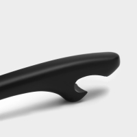 Открывашка Magistro Vantablack, 15&times;2 см, цвет чёрный