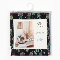 Скатерть Этель Succulents 146х180 см, 100% хл, саржа 190 г/м2 Скатерть Этель Succulents 146х180 см, 100% хл, саржа 190 г/м2