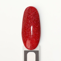 Гель лак для ногтей &laquo;SHINING STAR&raquo;, светоотражающий, 3-х фазный, 8мл, LED/UV, цвет брусничный (034)