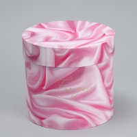 Набор шляпных коробок 5 в 1, упаковка подарочная, &laquo;Вуаль&raquo;, 13 х 14 ‒ 19.5 х 22 см