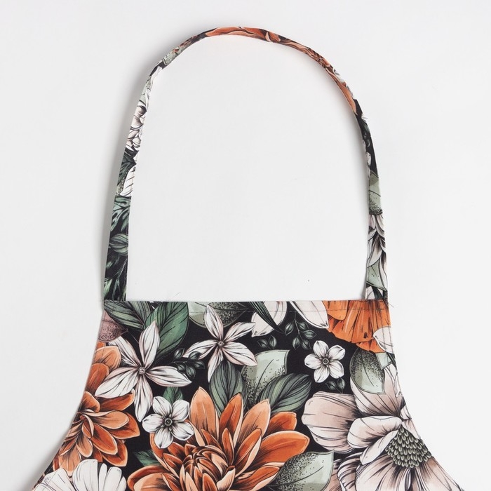 Фартук "Этель" Meadow flower 60х70 см, 100% хлопок, саржа 190 г/м2