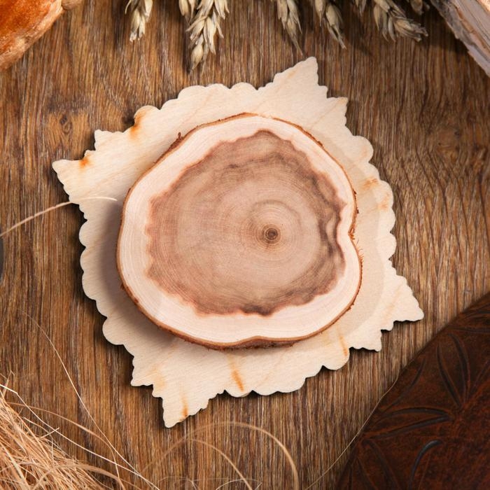 Подставка под горячее &laquo;Виноград&raquo;, D=11 см, можжевельник