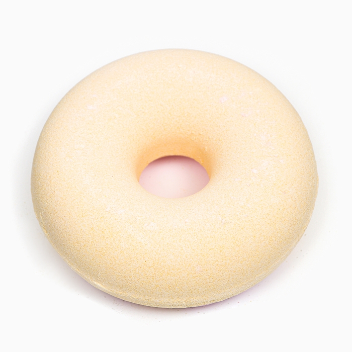 Бомбочка для ванны "Пончик" розовая, 200г