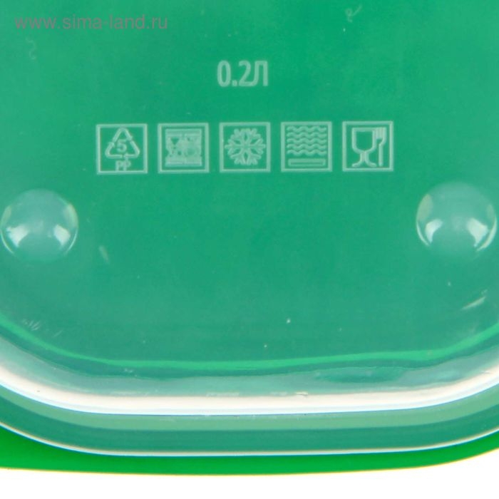 Ланч-бокс прямоугольный FoodVibes &laquo;Овощное ассорти&raquo;, 150 мл