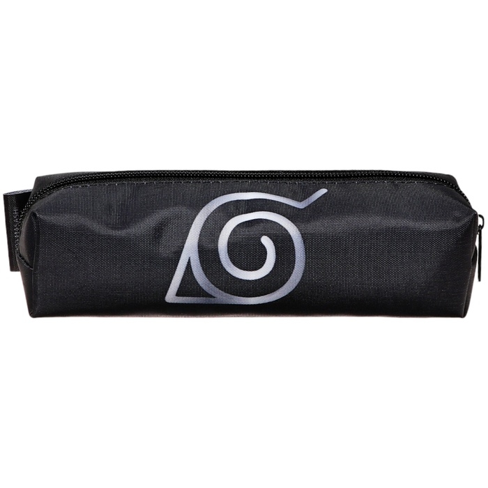 Пенал мягкий 1 отделение, Naruto, 60 х 200 х 45, универсальный, черный