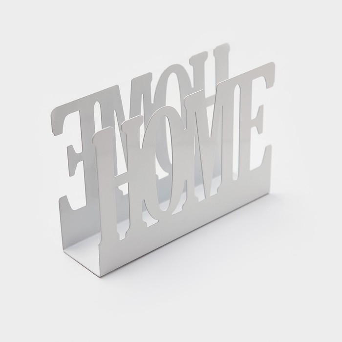 Салфетница Доляна Home,15×4×10 см, цвет белый Салфетница Доляна Home,15×4×10 см, цвет белый