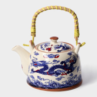 Чайник заварочный &laquo;Синий дракон&raquo;, 900 мл, с металлическим ситом