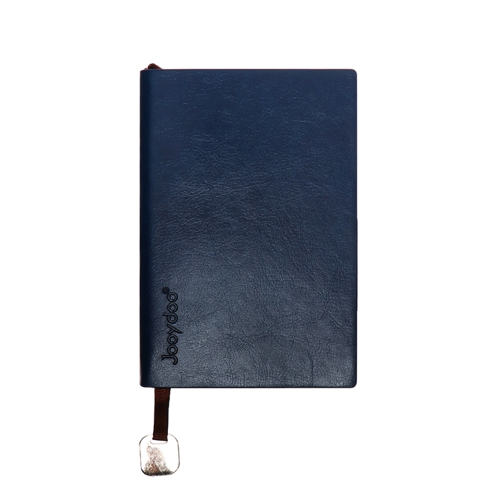 Органайзер, А6, 116 листов, клетка, обложка кожзам, коричневый срез, синий Органайзер, А6, 116 листов, клетка, обложка кожзам, коричневый срез, синий