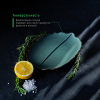 Блюдо керамическое сервировочное &laquo;Лист&raquo;, 20,5&times;15 см