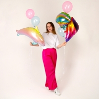 Набор шаров &laquo;Море. Градиент&raquo;, латекс, фольга, набор 7 шт.