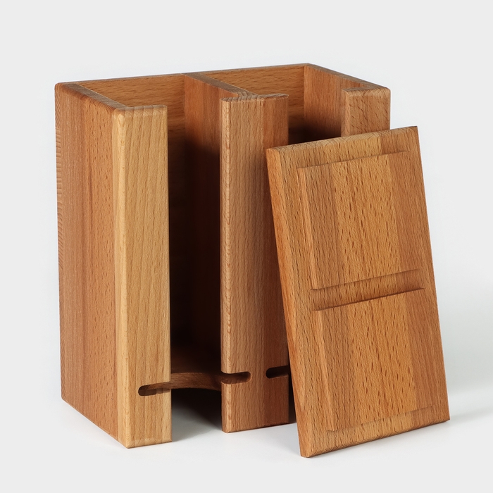 Органайзер для чая и кухонных принадлежностей Adelica, 16,5×20×10,5 см, бук Органайзер для чая и кухонных принадлежностей Adelica, 16,5×20×10,5 см, бук