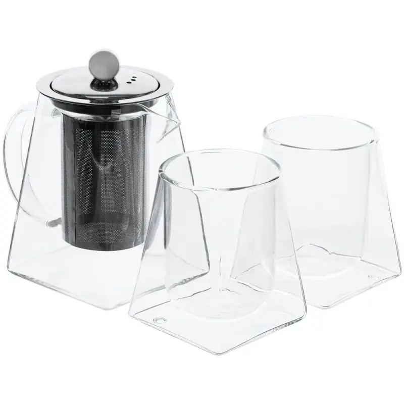 Чайный набор Quadroni в темно-синей коробке