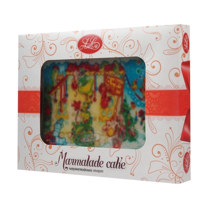 Новый год. Мармеладный торт "Символ года", МИКС, 350 г