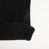 Перчатки мужские, безразмерные, с утеплителем, цвет чёрный Перчатки мужские, безразмерные, с утеплителем, цвет чёрный