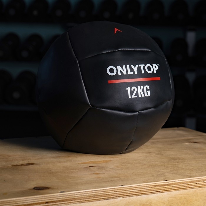 Медицинбол ONLYTOP, 12 кг, d=31 см Медицинбол ONLYTOP, 12 кг, d=31 см